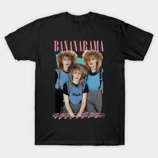 Bananarama - Retro 80s Fan Art Design T-Shirt